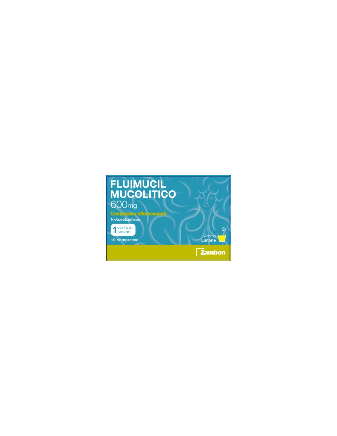 FLUIMUCIL MUCOL 10CPR EFF600MG