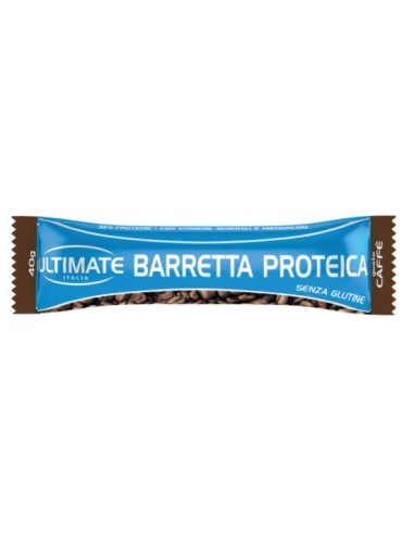 ULTIMATE BARRETTE PROTEICHE CAFFE' 40G - UN PEZZO - Scadenza 05/2024