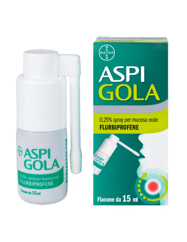 ASPI GOLA OS SPRAY 15ML 0.25%