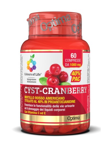 CYST-CRANBERRY 60CPR COLOURS