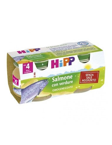 HIPP OMOG SALMONE/VERD2X80