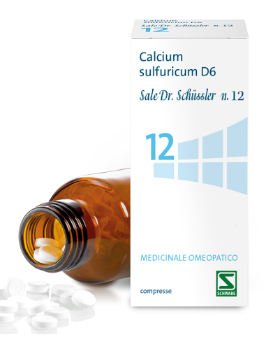 SALE DR SCHUSSLER N.12 SOLFATO DI CALCIO D6 CASU 200