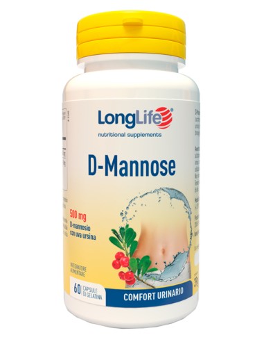 LONGLIFE D-MANNOSE 60CPS