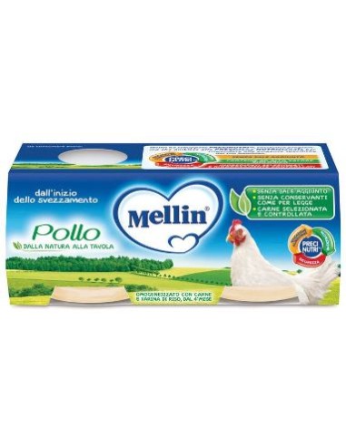 MELLIN OMOG POLLO 2X120G