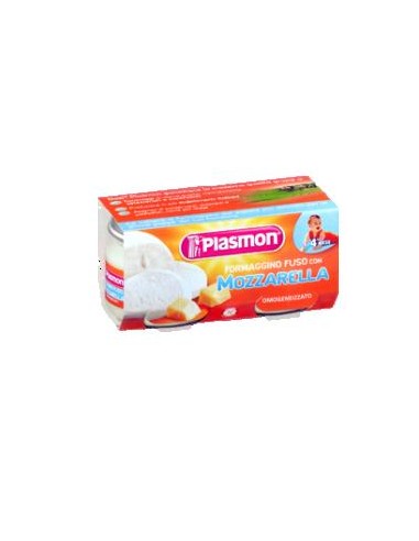 Plasmon – Omogeneizzato Formaggino E Mozzarella 2x80g Plasmon