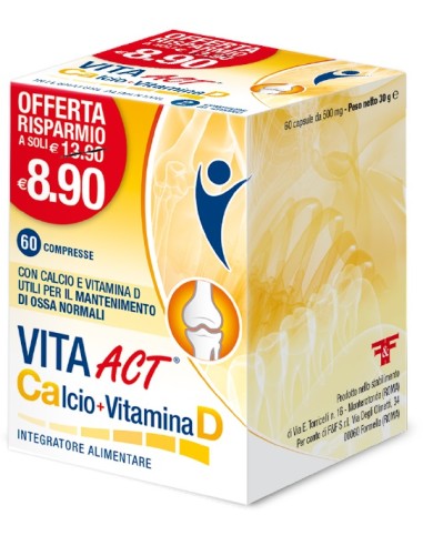 CALCIO+VITAMINA D ACT 60CPR