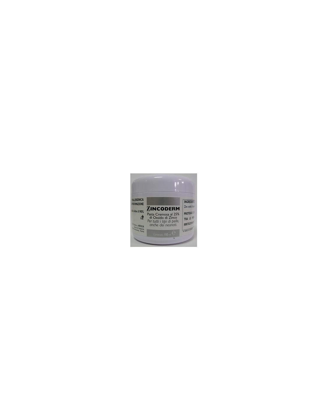 ZINCODERM CREAM BASED PASTE 100 ML