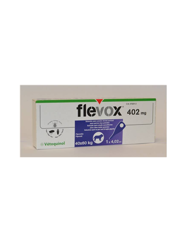 FLEVOX SPOTON 1PIP 40-60KG CA
