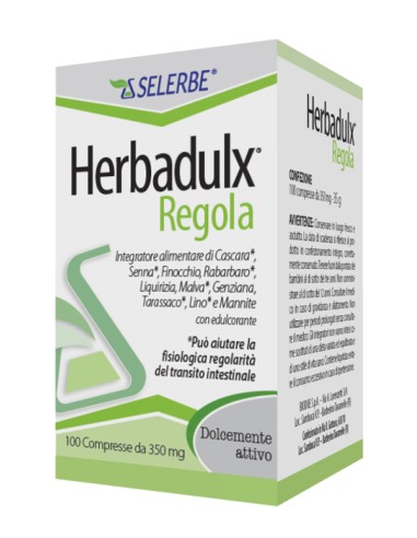 HERBADULX REGOLA 100 COMPRESSE