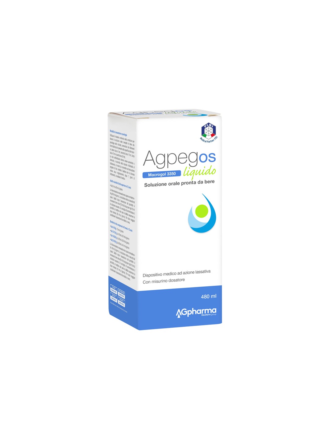 AGPEG OS MACROGOL 3350 480ML