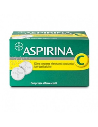 ASPIRINA C 10CPR EFFERVESCENTI 400+240MG