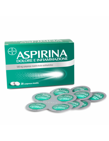 ASPIRINA DOLOG INF 20CPR500MG
