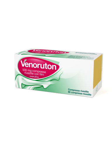 VENORUTON 60CPR RIV 500MG