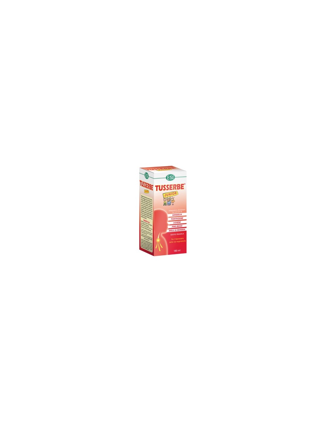 ESI TUSSERBE JUNIOR 180 Ml – Natürliches Wohlbefinden Für Kinder, Mit Praktischer Einspritzdüse