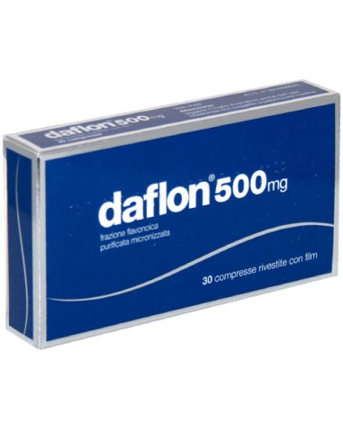 DAFLON 30 COMPRESSE RIVESTITE 500MG