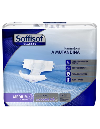 Soffisof Couches Adultes Air Dry Super 8 Gouttes - Taille M, L et XL