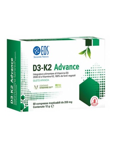 EOS D3 K2 ADVANCE 60CPR MASTICABILE