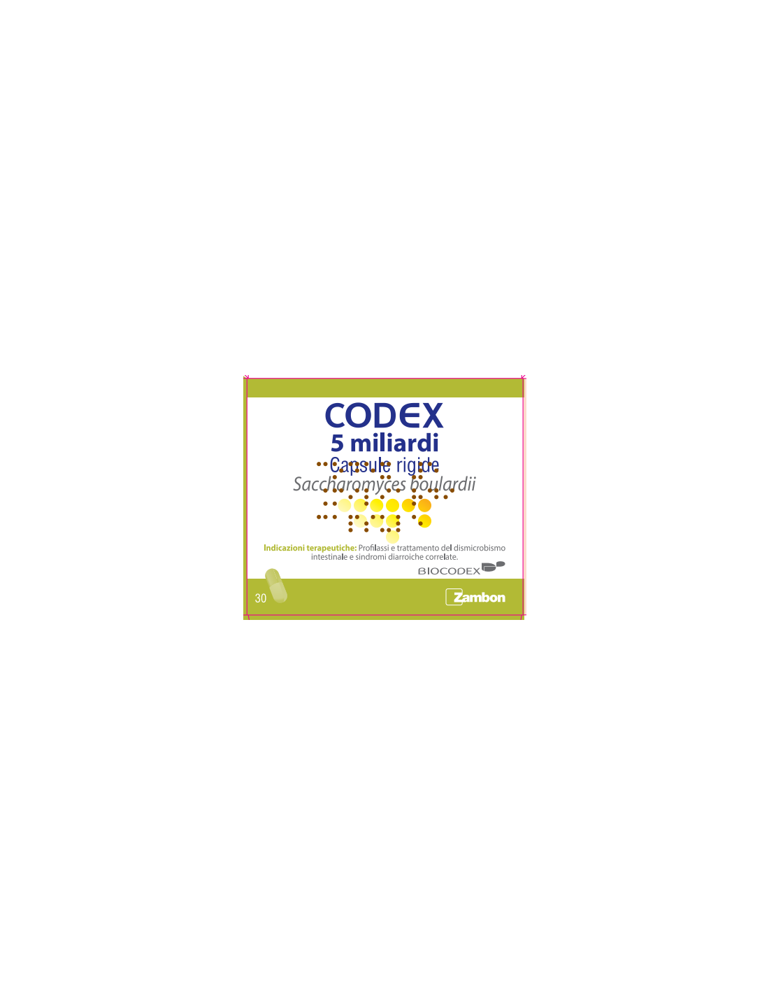 Codex Selection Box CODEX 30CPS 5MLD 250MG