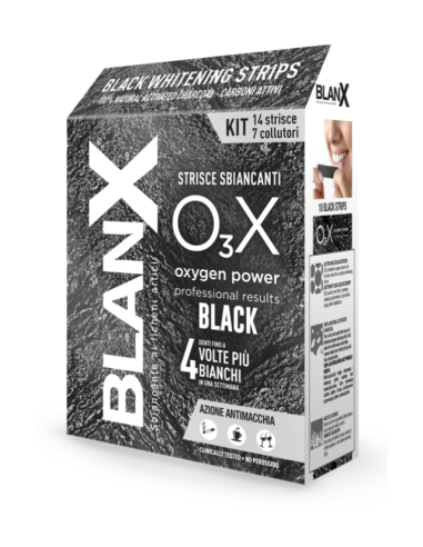 BLANX O3X STRISCE BLACK 5PZ