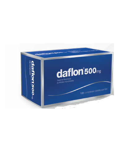 DAFLON 120CPR RIV 500MG