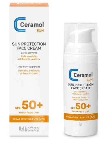 CERAMOL SUN FACE CREAM SPF50+