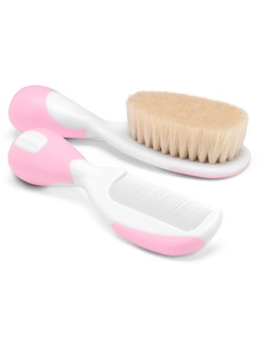CH PINK BRUSH AND COMB