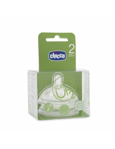 Chicco – Tettarella Step Up 2 Mesi+ Flusso Medio Chicco
