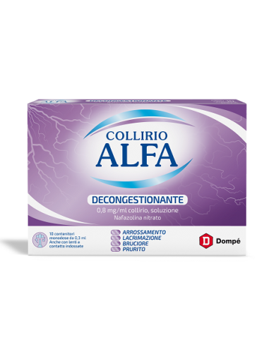 COLLIRIO ALFA DEC 10CONT 0,3ML
