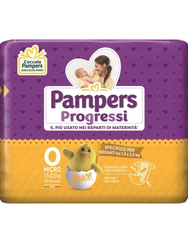 PAMPERS MICRO 24PZ